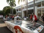 Coches solares en el World Solar Challenge de Australia