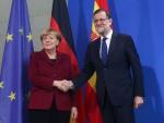 Ángela Merkel y Mariano Rajoy