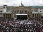 Manifestación contra AfD en las puertas de Brandenburgo