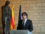 Comparecencia del president de la Generalitat Carles Puigdemont