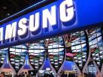 Fotografía del logotipo de Samsung