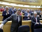 l presidente del Gobierno, Mariano Rajoy (i), junto al ministro de Asuntos Exteriores, Alfonso Dastis ( EFE/Kiko Huesca)