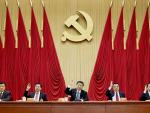 Foto de archivo de Xi Jinping durante una reunión del PCCh/ AFP