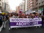 El feminismo asturiano se moviliza este jueves en Gijón por el derecho al aborto