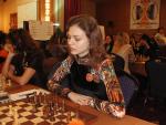 Fotografía de Anna Muzychuk, campeona del mundo de ajedrez.