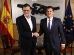 Rajoy y Rivera comienzan su reunión en un ambiente distendido