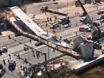Seis muertos al desplomarse un puente en Miami