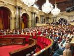 La sesión del Pleno catalán se suspende, pero se mantiene como una sesión de debate