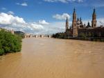 Fotografía del río Ebro a su paso por Zaragoza