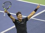Rafa Nadal celebra el triunfo en el US Open en Nueva York - FOTO: EFE/EPA/BRIAN HIRSCHFELD