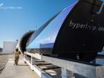 Fotografías de la construcción del Hyperloop One.