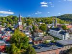 Fotografía de la ciudad de Montpelier, en Vermont.