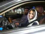Una conductora saudí al volante poco después de que entrará en vigor el decreto en Riad, Arabia Saudí ( EFE/EPA)