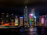 Fotografía Hong Kong de noche