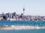 Fotografía de la ciudad de Auckland en Nueva Zelanda.