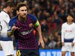 Fotografía Messi celebrando un gol