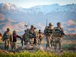 Soldados estadounidenses en Afganistán (Foto: Sgt. Michael MacLeod)