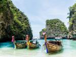 Fotografía de la isla de Phuket Koh Phi en Tailandia.