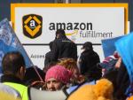 Huelga de los trabajadores de Amazon en España