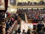 Imagen del Congreso durante la intervención del Rey el pasado 6 de diciembre
