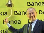 Rodrigo Rato, el día del estreno de Bankia en Bolsa