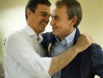 Sánchez con Zapatero