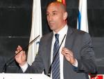 El presidente de la Real Federación Española de Fútbol (RFEF), Luis Rubiales