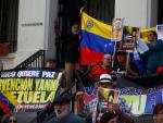 Numerosas personas se manifiestan en Venezuela por el colapso del país