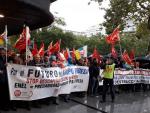 Las protestas de empleados de Endesa se suceden desde hace más de un año.