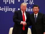 Fotografía de Donald Trump y Xi Jinping / EFE