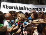 Carmena ve "gran afán de escucha" en Bankia, pero hablarán de sus pisos vacíos cuando llegue a la Alcaldía