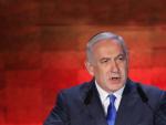 Benjamin Netanyahu horizontal