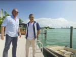 Bertín Osborne y Alejandro Sanz en Miami.