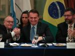 Jair Bolsonaro está de visita oficial en Argentina.