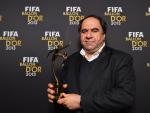 Keramuddin Karim durante una entrega de premios. /FIFA