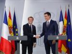 Macron se reúne con Sánchez en La Moncloa