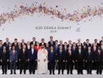 Foto de familia de los participantes en el G20. / G20