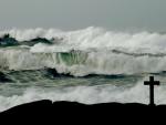 Foto de archivo de un temporal en Costa da Morte. /EFE