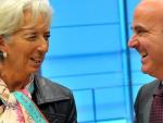 Lagarde y Guindos.
