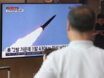 Lanzamiento de dos misiles de corto alcance en Corea del Norte