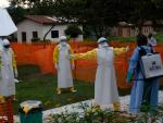 Trabajo contra el ébola en República Democrática del Congo