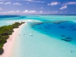 Fotografía de vacaciones en las islas Maldivas.