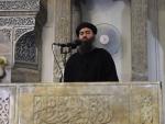 Abu Bakr al-Baghdadi, en un fotograma del vídeo, grabado en una mezquita en Mosul