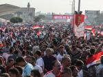 Protesta de la población egipcia contra el Gobierno de Al Sisi. / EFE