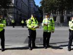 Policías en Londres