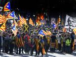 Torra encabeza en Madrid la marcha del independentismo en rechazo del juicio al procés