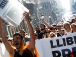 Cataluña protestas ancha