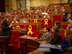 Pleno en el Parlamento Catalán
