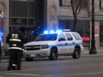 Fotografía de un coche de la policía de Chicago.