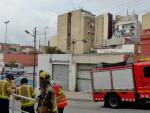 Los bomberos no ven posible rehabilitar el edificio. /Ayto. de Badalona